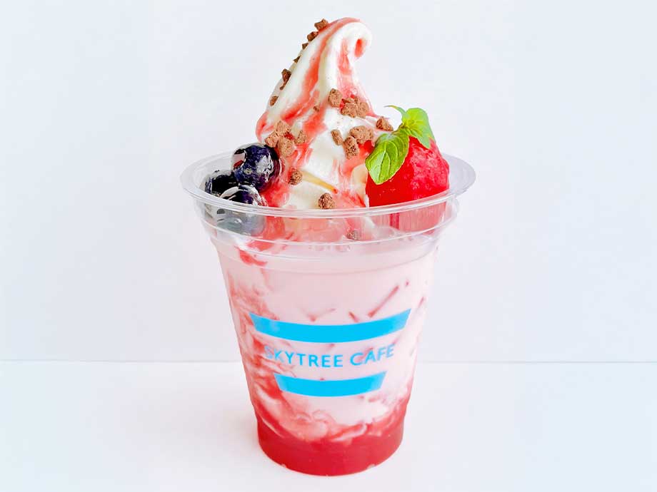 いちごミルクフロート