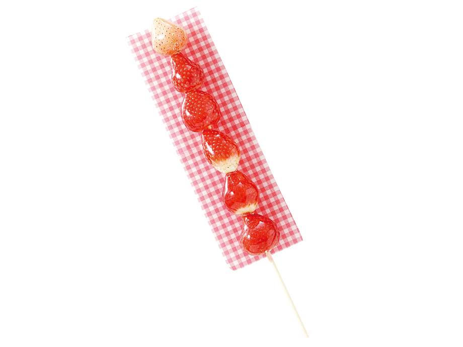 いちご好きに捧げる食べ比べ飴