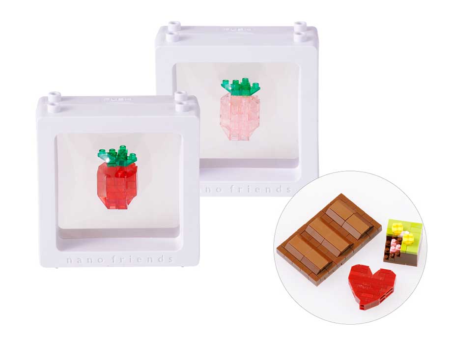 ナノブロック®でいちごを作ろう！