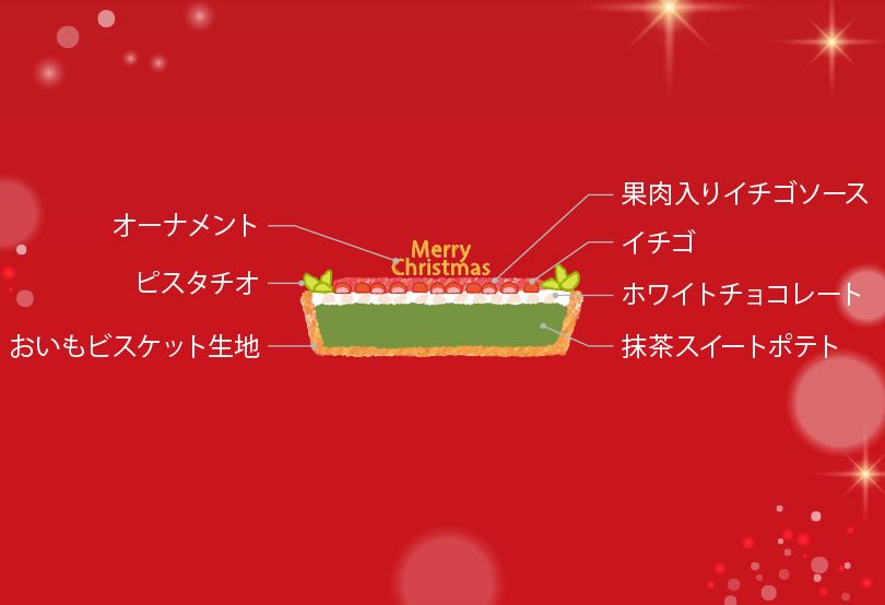 Oimoto抹茶的草莓馅饼