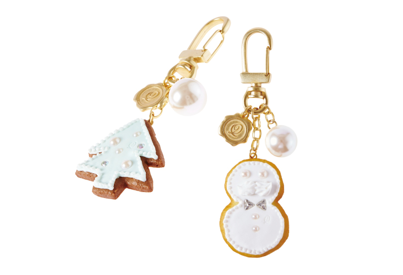 糖饼干包包挂饰 (雪树/雪人)