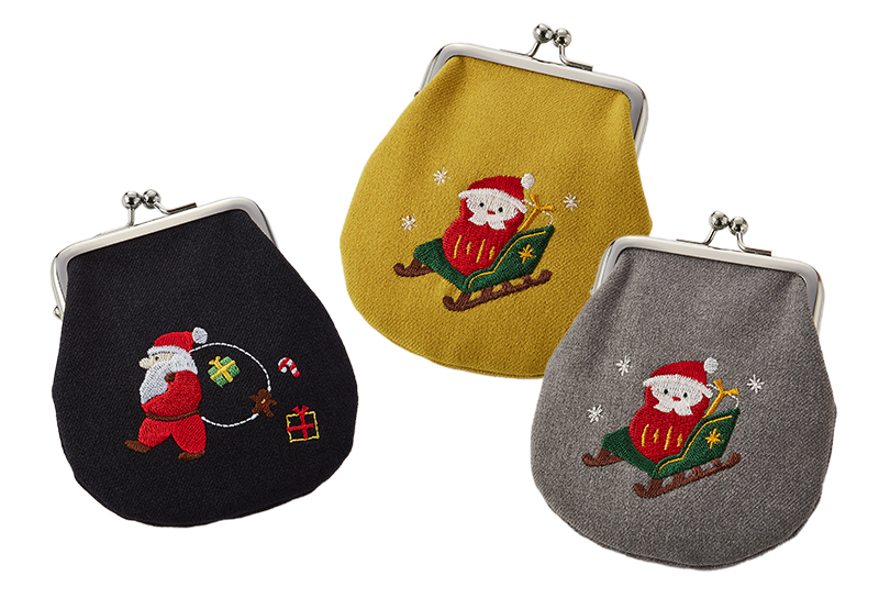 圣诞刺绣2.5角底蛙嘴